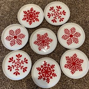 Holiday appetizer plates